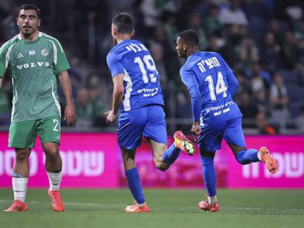 העונה בורחת למכבי חיפה (מאור אלקסלסי) (צילום: ספורט 5)