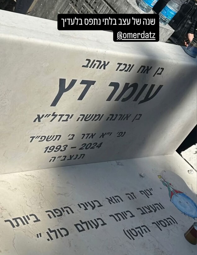 הסטורי של אורנה דץ (צילום: מתוך 