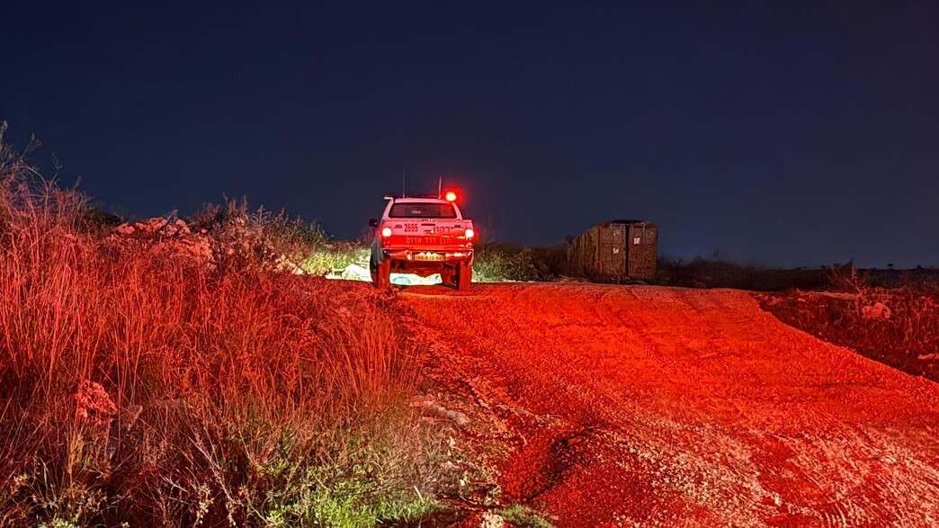 זירת הפיגוע באריאל