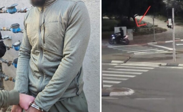 החשוד בזריקת רימון לביתו של איש העסקים