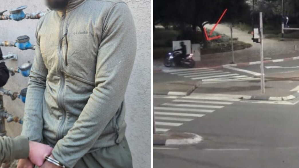 החשוד בזריקת רימון לביתו של איש העסקים