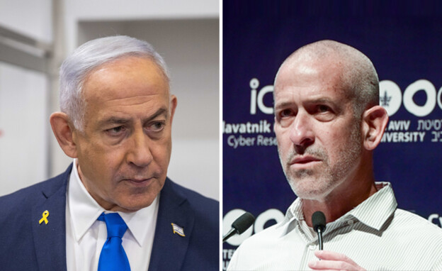 ראש השב"כ רונן בר וראש הממשלה בנימין נתניהו (צילום: הדס פרוש, אבשלום ששוני, פלאש 90)