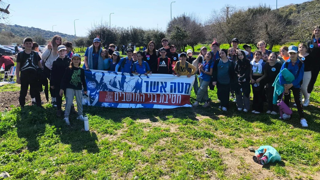 חניכי מטה אשר, ממועצות הצפון, בטיול חורף תנועתי חניכי מטה אשר, ממועצות הצפון, בטיול חורף תנועתי