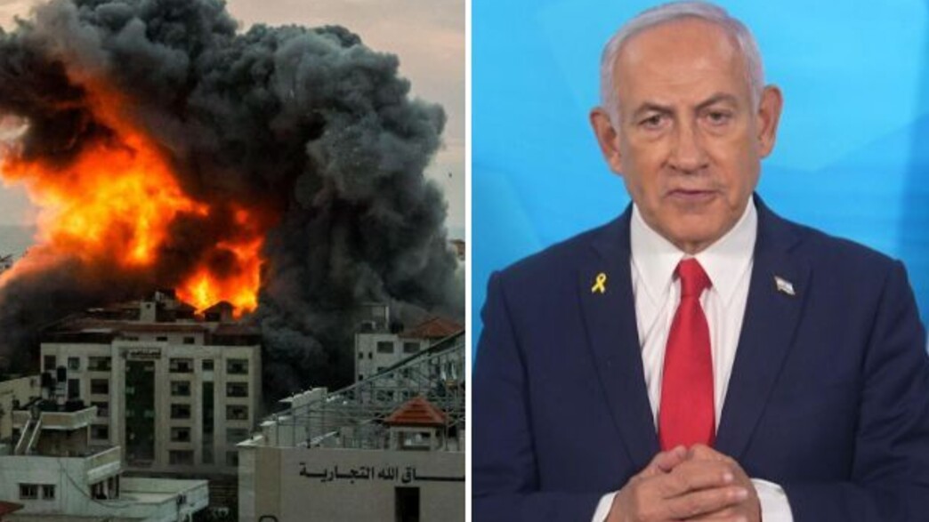 נתניהו, תקיפה בעזה