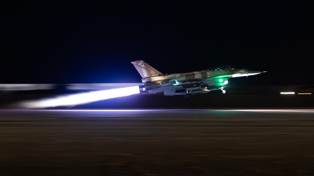 מראת מטוסי ומסוקי קרב של חיל האוויר לתקיפות ברצועה