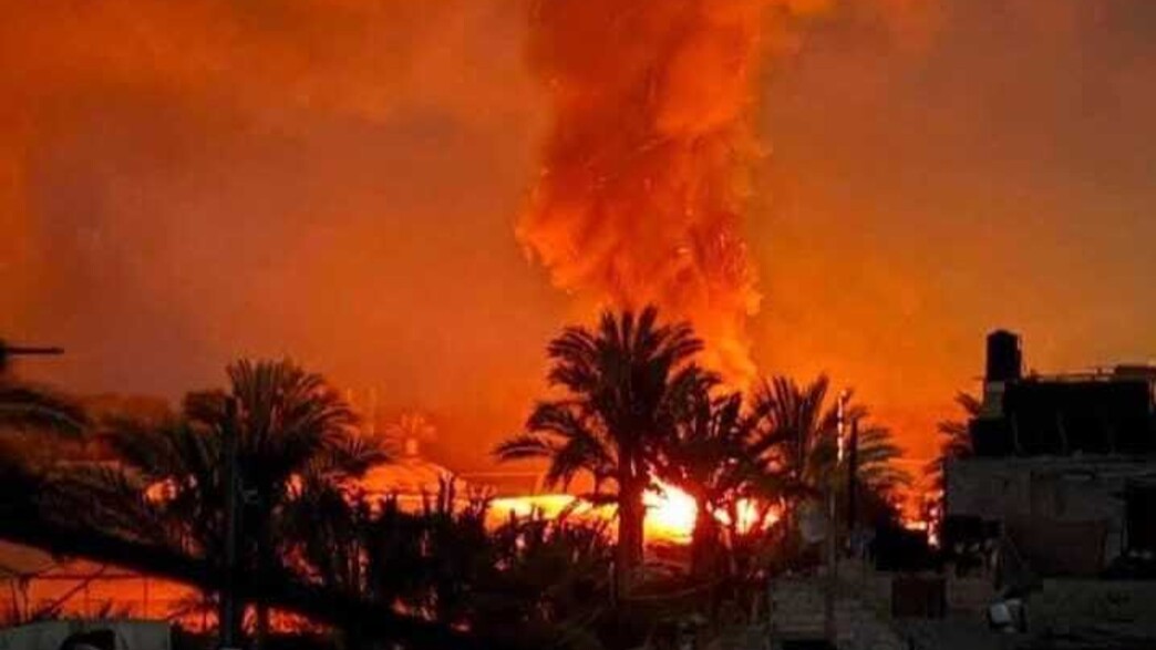 גל תקיפות ברחבי עזה