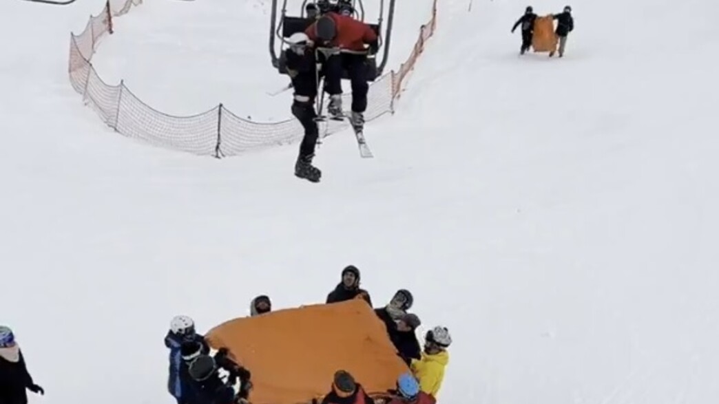 ילד נפל מרכבל באתר סקי בספרד, הגולשים הצילו אותו ילד נפל מרכבל באתר סקי בספרד, הגולשים הצילו אותו