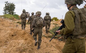 כוח ברצועה (צילום: דובר צה"ל)