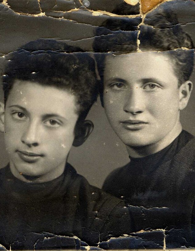 משה ומרדכי שטיינר (צילום: באדיבות המשפחה)