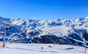 אתר סקי בצרפת (צילום: 123rf)