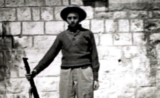 יעקב רוטמן בקרב על צפת (צילום: באדיבות המשפחה)