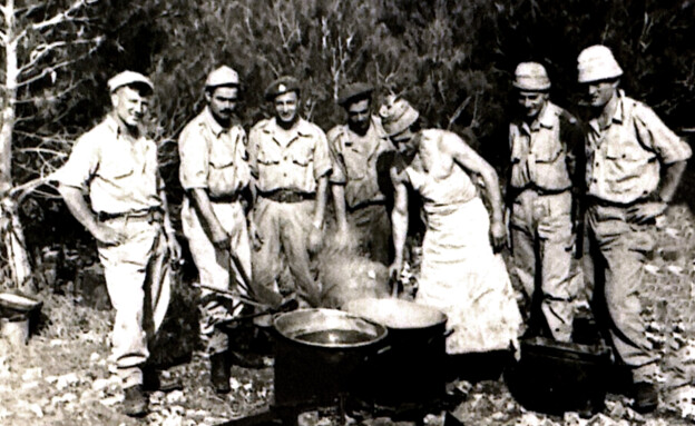 יעקב רוטמן בקורס קצינים ב-1953 (צילום: באדיבות המשפחה)