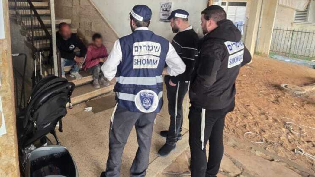 השב"חים לאחר שנתפסו ע"י מתנדבי ארגון "השומרים"