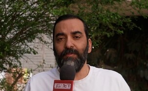 אבי אוחנה, אחיו של החטוף יוסף חיים (צילום: מתוך 