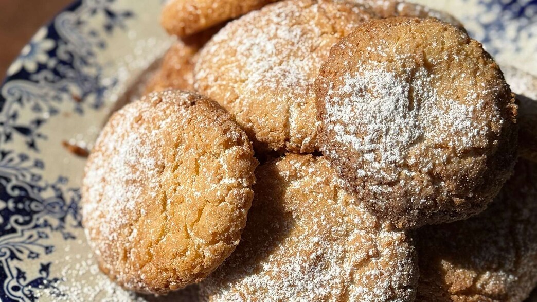 עוגיות שקדים לימוניות נמסות בפה לפסח