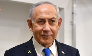 ראש הממשלה בנימין נתניהו בבית המשפט  (צילום: ראובן קסטרו)