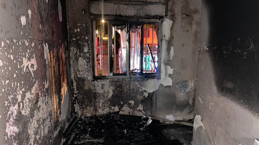 הווילה שהוצתה בקיסריה הווילה שהוצתה בקיסריה