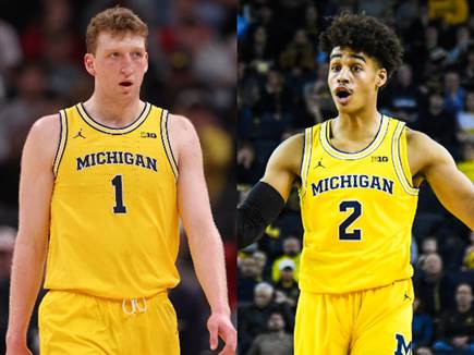 כוכב מישיגן בעבר מפרגן לכוכב הנוכחי (Getty)