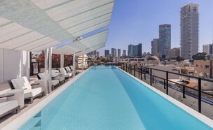 בריכה מלון גימנסיה (צילום: אסף פינצ'וק)