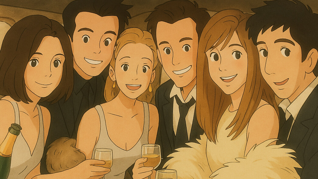 חברים בסגנון ג'יבלי