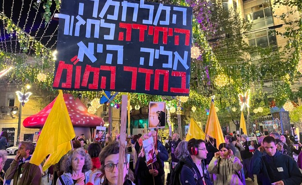 הפגנות בירושלים (צילום: אורנה קופרמן)
