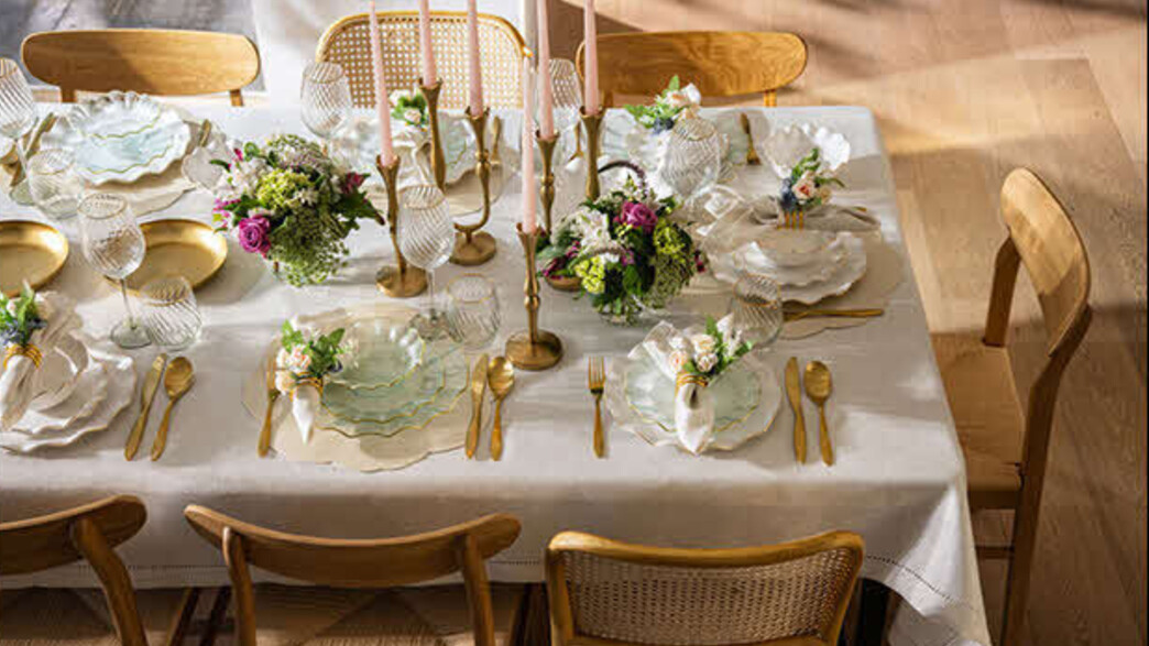 שולחן חג פסח פוקס הום בלום 