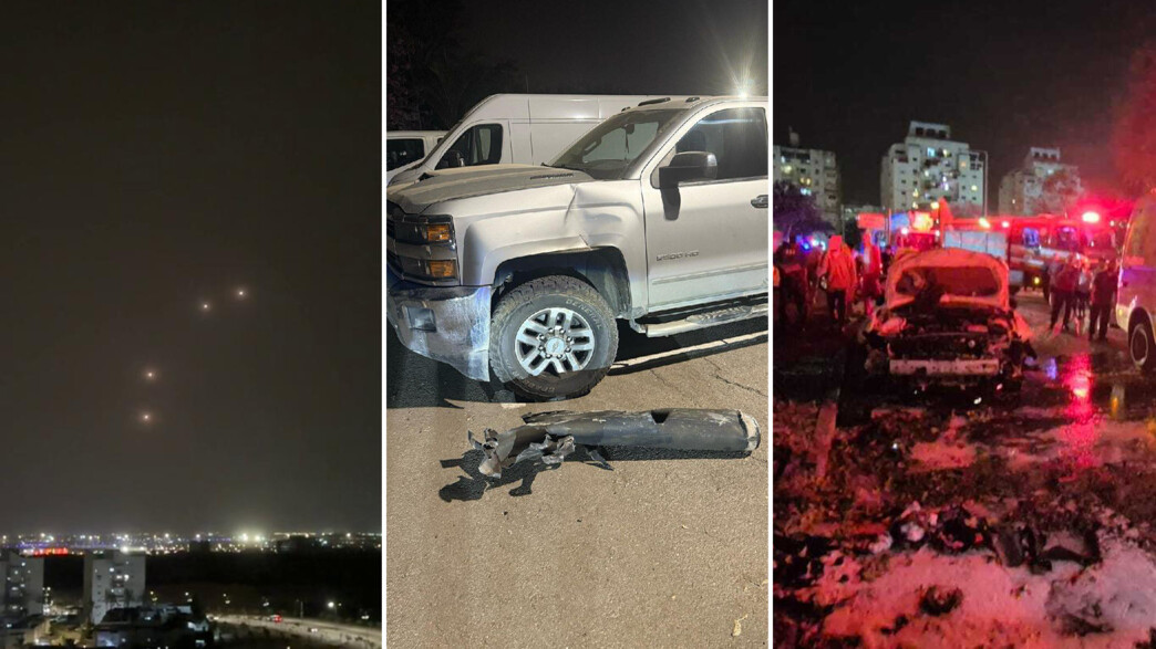 הרס בעקבות נפילה באשקלון הרס בעקבות נפילה באשקלון