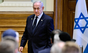 ראש הממשלה בנימין נתניהו במהלך הביקור בהונגריה (צילום: רויטרס)