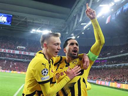 דורטמונד ברבע הגמר (GETTY)