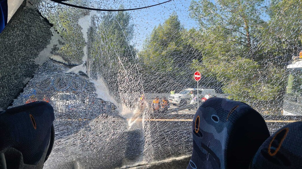 זירת תאונת הדרכים