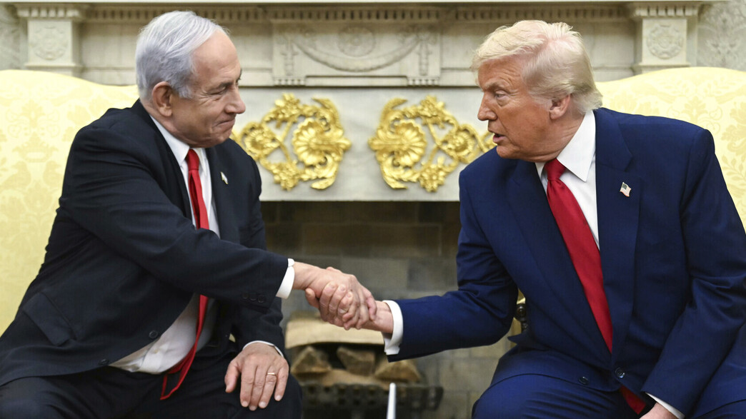 פגישת דונלד טראמפ ובנימין נתניהו בבית הלבן 