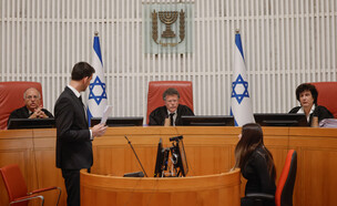 הדיון בבג"ץ על הדחת ראש השב"כ (צילום: יונתן זינדל, פלאש 90)
