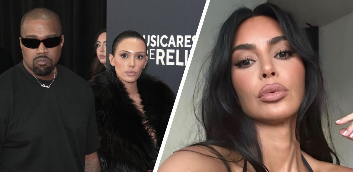 קים קרדשיאן, ביאנקה סנסורי וקניה ווסט קים קרדשיאן, ביאנקה סנסורי וקניה ווסט