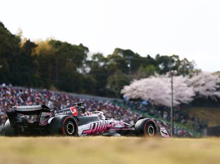 קבוצת HAAS (צילום: ספורט 5)