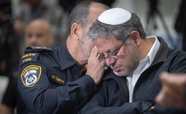 השר לביטחון לאומי איתמר בן גביר והמפכ