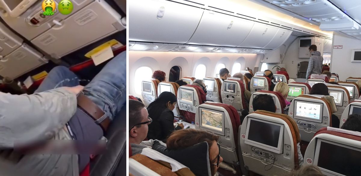 נוסע משתין בטיסה נוסע משתין בטיסה