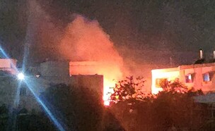 מהומות בערערה (צילום: לפי סעיף 27א' לחוק זכויות יוצרים)
