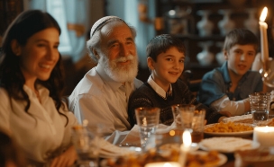  ארוחת ליל הסדר (AI: mako)