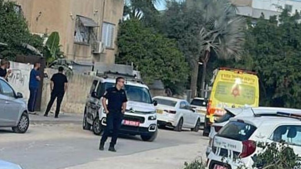 זירת הרצח הכפול ברמלה (צילום: לפי סעיף 27 א')