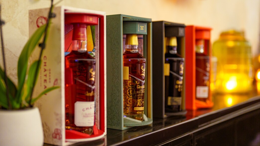 בקבוקי וויסקי גלנפידיך