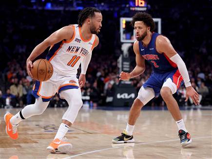 הבכורה של קייד קנינגהאם בפלייאוף - בגארדן (Getty) (צילום: ספורט 5)