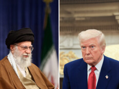 טראמפ באיום ישיר על טהראן: "אנחנו טעונים ומוכנים"