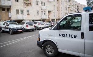 ניידת משטרה (צילום: יונתן זינדל, פלאש 90)