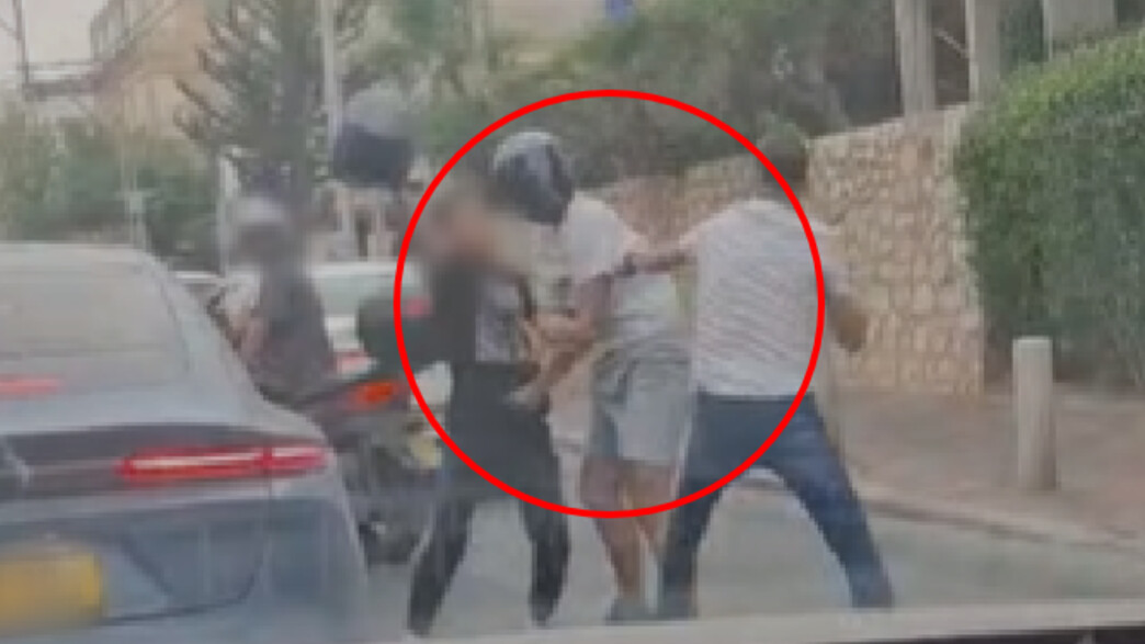 תיעוד התקיפה ברמת גן 