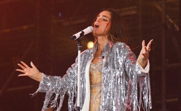 נועה קירל בפארק הירקון (צילום: ערן לוי)