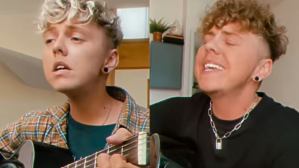 דילן הולווי, לפני ואחרי השינוי  (צילום: dylanandthemoon@, tiktok)