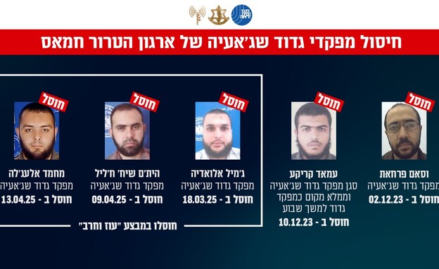חיסול מפקדי גדוד המחבלים בשג'אעיה (צילום: דובר צה"ל) חיסול מפקדי גדוד המחבלים בשג'אעיה (צילום: דובר צה"ל)