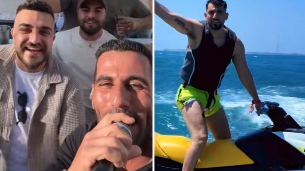 סוזי תזוזי כפיר עטיה ולואי עלי (צילום: מתוך טיקטוק)
