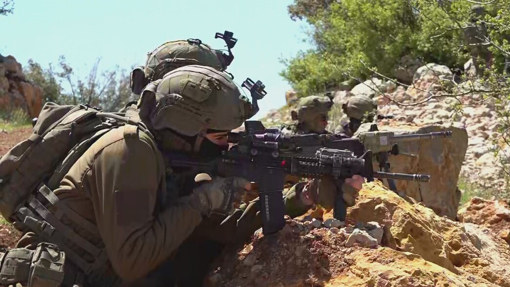 חיילי גדוד 101 בקו המוצבים בהר דוב חיילי גדוד 101 בקו המוצבים בהר דוב