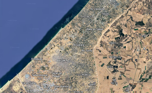 התיעוד המעודכן (צילום: google earth) התיעוד המעודכן (צילום: google earth)